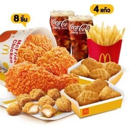 [อร่อยซ่ากับโค้ก] ชุดแชร์ริง ไก่ทอดแมค