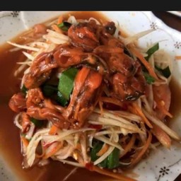 ตำมะละกอ..หอยดอง