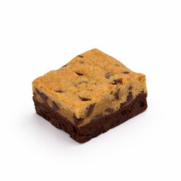 Soft Cookie Dough Brownie.