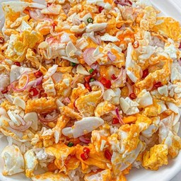 ข้าวไข่คั่ว พริก หอม โบราณ