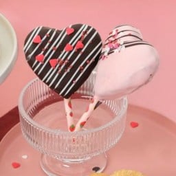 ช็อกบอลป๊อป สตรอว์เบอร์รี