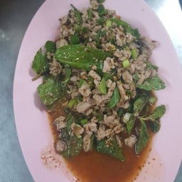 ลาบเนื้อสุก