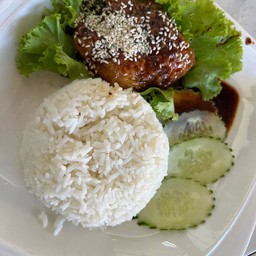 ไก่เทอริยากิราดข้าว🐔