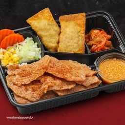 เบนโตะ ข้าวหมูหมักหม่าล่า