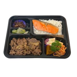 ◼️No.  328 Beef&Salmon Bento