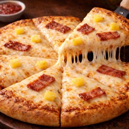 🍕พิซซ่าฮาวายเอี้ยน🍕10นิ้ว