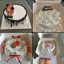 เค้กวันเกิดนมสดมะพร้าวอ่อนเพิ่มสิน26 เพิ่มสิน26