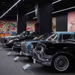 Discover over 40 legendary cars from the 1950s to today at Museo Auto Classica.