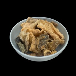 หนังปลาแซลมอนทอดกรอบ (Crispy Salmon Skin)