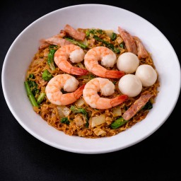 สุกี้แห้งทะเล