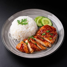 ข้าวหน้าไก่ย่าง