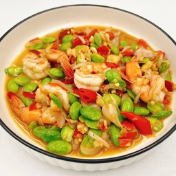 สะตอผัดกะปิกุ้ง