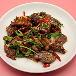 ผัดกระเพราเป็ด