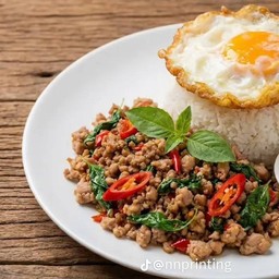 กระเพรา บ้านหญิง หมู่บ้านแฟมิลี่ทาว์น