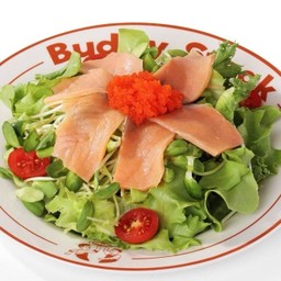 สลัดสโมคแซลมอนไข่กุ้ง