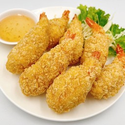กุ้งชุบแป้งทอด