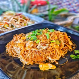 เส้นหมี่ผัดซีอิ้ว+ไข่