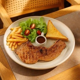 ชาเฟ่ ปั้มเชลล์ ข้างโรงเรียนสำเร็จ