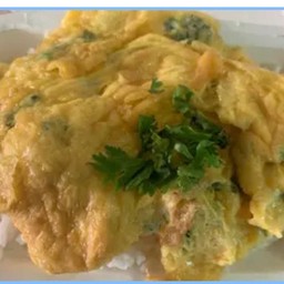 ข้าวไข่เจียวหมูสับ