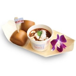 เนื้อปูซอสพริก+หมั่นโถวทอด 2ชิ้น-JUMBO Seafood GMH