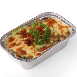 ผักโขมอบชีส