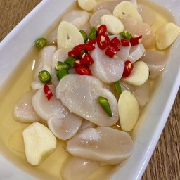 หอยโฮตาเตะดองน้ำปลา