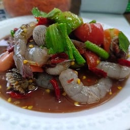 เหลาหอยแครงกุ้งสด