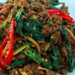 ผัดเผ็ดนกกระทา