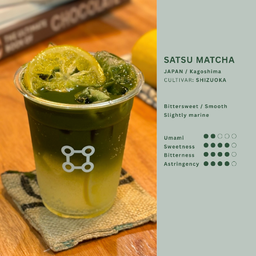 SATSU MATCHA HONEY LEMON (ICED)