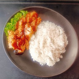 ข้าวไก่ทอดทงคัตสึ