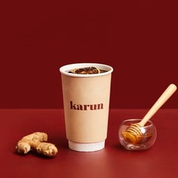 ชาดำผสมขิง น้ำผึ้ง มะนาว