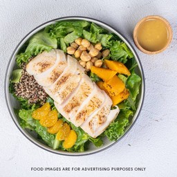 Citrus Chicken & Pumpkin Salad