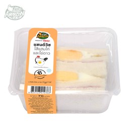 แซนด์วิชไส้แฮมไก่และไข่ดาว BOW