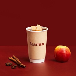 ชาดำผสมน้ำแอปเปิ้ล