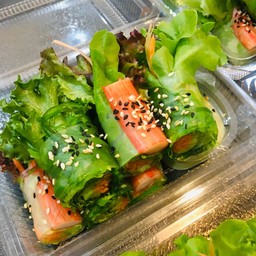 สลัดโรลรวม ปูอัด ยำสาหร่าย