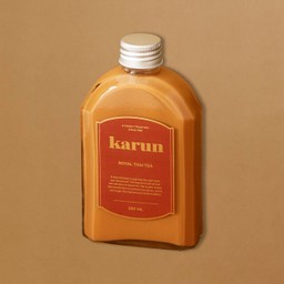 ชาไทยการันแบบขวดขนาด 250 มล. (100%)