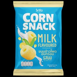 ขนมข้าวโพดอบกรอบ รสนม