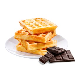 ครอฟเฟิลไส้ช็อกโกแลต