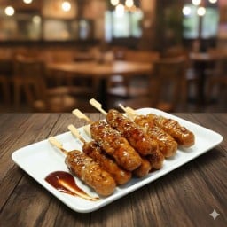 มังกรหมูปิ้ง & ลูกชิ้นปิ้ง/หม่าล่า (ตลาด ส.รุ่งเรือง) ตลาด ส.รุ่งเรือง