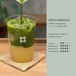 SATSU MATCHA YUZU  (ICED)