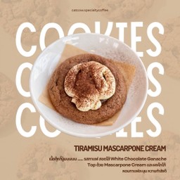 White Chocolate Tiramisu Cookie