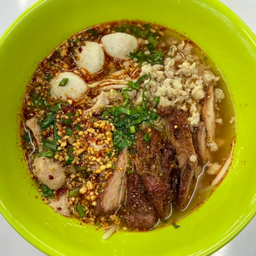 เกาเหลาหมูย่างต้มยำ
