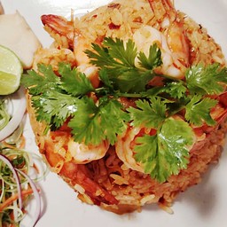 ข้าวผัดต้มยำกุ้ง