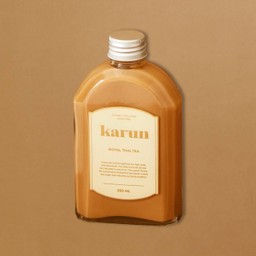 ชาไทยการันแบบขวดขนาด 250 มล. (40%)