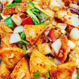 หมูยอผัดพริกเผา