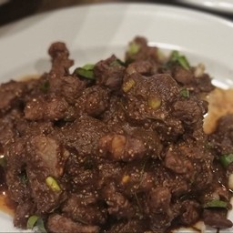 ก้อยเสือคั่ว..รสจัดจ้านแบบอีสาน