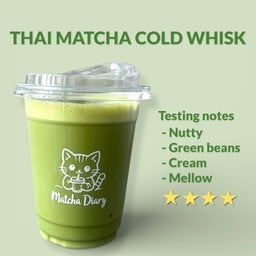 Thai matcha cold whisk