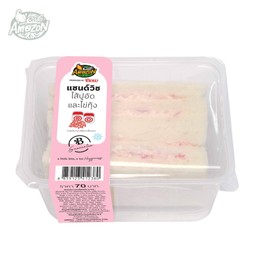 แซนด์วิชไส้ปูอัดและไข่กุ้ง BOW