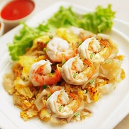 ก๋วยเตี๋ยวคั่วกุ้ง