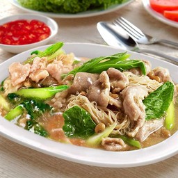 ดิ เอ็มไพร์ ราดหน้าข้าวมันไก่ (สูตรดั้งเดิม) สาขา ปตท.คลองหลวง คลองหลวง